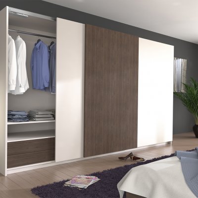 Amortyzacja Silent System oferowana w systemie do drzwi przesuwnych TopLine